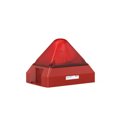 PYRA flashing light PY X-L-15 230Vac red 15J IP66  