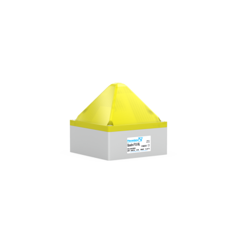 Flashing Light QUADRO F12-SIL yellow,230Vac,10J,IP66/67 