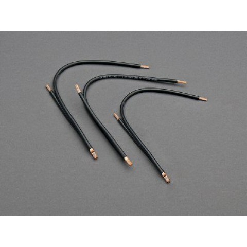 ÇIFT ​​UÇLU 2X AWG 10 (2X 6 MM²), 130/280 MM UZUNLUĞUNDA (32915)