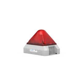 Flashing Light PY X-M-10 red,230Vac,10J,IP66 